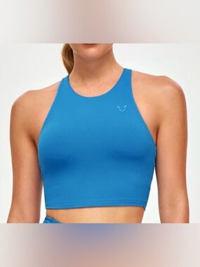 FIRM ABS Padded Athletic Tank - Blue Athletic Running Gym Casual M Sporty Gym